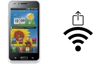 So generieren Sie einen QR-Code mit dem Wifi-Passwort auf einem LG Optimus Big LU6800