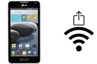 So generieren Sie einen QR-Code mit dem Wifi-Passwort auf einem LG Optimus F6