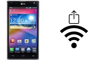 So generieren Sie einen QR-Code mit dem Wifi-Passwort auf einem LG Optimus G E970