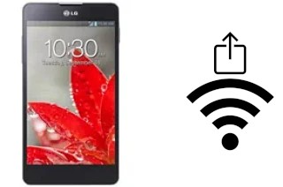 So generieren Sie einen QR-Code mit dem Wifi-Passwort auf einem LG Optimus G E975