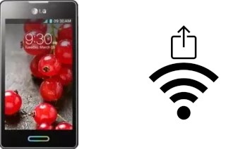 So generieren Sie einen QR-Code mit dem Wifi-Passwort auf einem LG Optimus L5 II