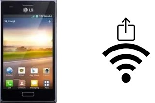 So generieren Sie einen QR-Code mit dem Wifi-Passwort auf einem LG Optimus L5