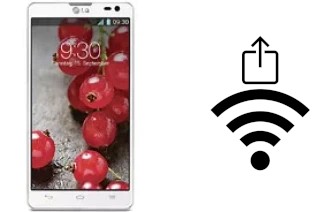 So generieren Sie einen QR-Code mit dem Wifi-Passwort auf einem LG Optimus L9 II