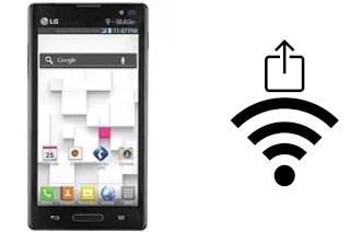 So generieren Sie einen QR-Code mit dem Wifi-Passwort auf einem LG Optimus L9 P769