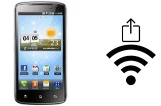 So generieren Sie einen QR-Code mit dem Wifi-Passwort auf einem LG Optimus LTE SU640