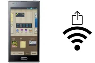 So generieren Sie einen QR-Code mit dem Wifi-Passwort auf einem LG Optimus LTE2