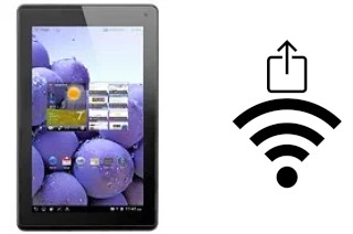 So generieren Sie einen QR-Code mit dem Wifi-Passwort auf einem LG Optimus Pad LTE