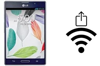 So generieren Sie einen QR-Code mit dem Wifi-Passwort auf einem LG Optimus Vu II F200