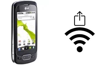 So generieren Sie einen QR-Code mit dem Wifi-Passwort auf einem LG Optimus One P500