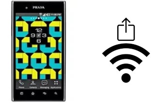 So generieren Sie einen QR-Code mit dem Wifi-Passwort auf einem LG Prada 3.0