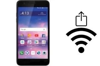 So generieren Sie einen QR-Code mit dem Wifi-Passwort auf einem LG Premier Pro LTE