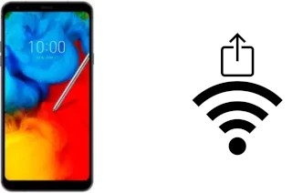 So generieren Sie einen QR-Code mit dem Wifi-Passwort auf einem LG Q Stylus+