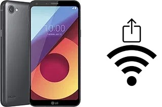 So generieren Sie einen QR-Code mit dem Wifi-Passwort auf einem LG Q6