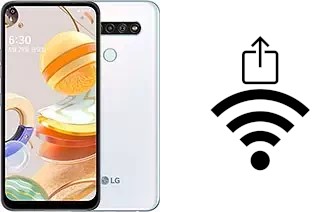 So generieren Sie einen QR-Code mit dem Wifi-Passwort auf einem LG Q61