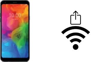 So generieren Sie einen QR-Code mit dem Wifi-Passwort auf einem LG Q7+