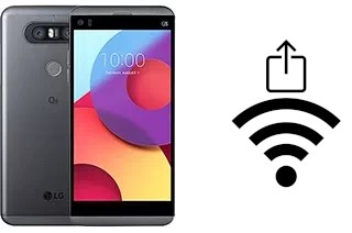 So generieren Sie einen QR-Code mit dem Wifi-Passwort auf einem LG Q8 (2017)