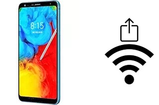 So generieren Sie einen QR-Code mit dem Wifi-Passwort auf einem LG Q8