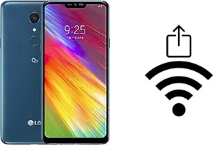 So generieren Sie einen QR-Code mit dem Wifi-Passwort auf einem LG Q9