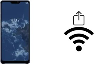 So generieren Sie einen QR-Code mit dem Wifi-Passwort auf einem LG Q9 One