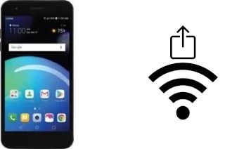 So generieren Sie einen QR-Code mit dem Wifi-Passwort auf einem LG Risio 3