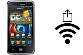 So generieren Sie einen QR-Code mit dem Wifi-Passwort auf einem LG Spectrum VS920