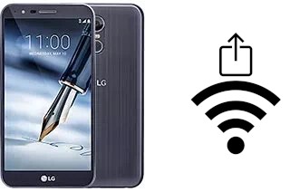 So generieren Sie einen QR-Code mit dem Wifi-Passwort auf einem LG Stylo 3 Plus