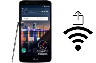 So generieren Sie einen QR-Code mit dem Wifi-Passwort auf einem LG Stylo 3