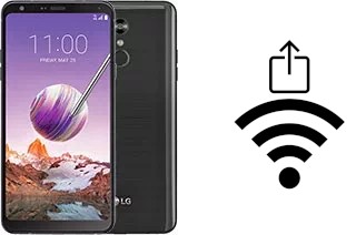 So generieren Sie einen QR-Code mit dem Wifi-Passwort auf einem LG Q Stylo 4