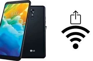 So generieren Sie einen QR-Code mit dem Wifi-Passwort auf einem LG Stylo 4