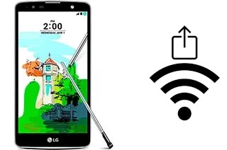 So generieren Sie einen QR-Code mit dem Wifi-Passwort auf einem LG Stylus 2 Plus