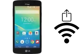 So generieren Sie einen QR-Code mit dem Wifi-Passwort auf einem LG Transpyre