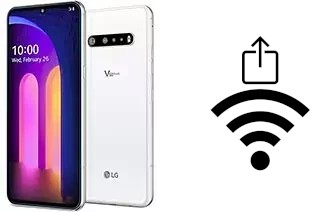 So generieren Sie einen QR-Code mit dem Wifi-Passwort auf einem LG V60 ThinQ 5G