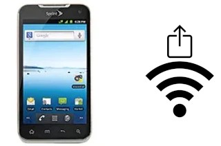 So generieren Sie einen QR-Code mit dem Wifi-Passwort auf einem LG Viper 4G LTE LS840