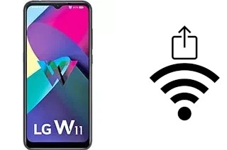 So generieren Sie einen QR-Code mit dem Wifi-Passwort auf einem LG W11