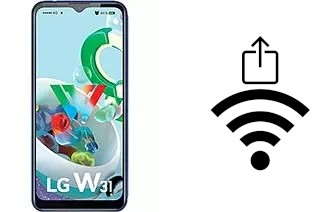 So generieren Sie einen QR-Code mit dem Wifi-Passwort auf einem LG W31