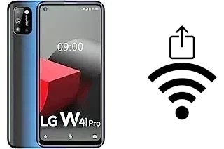 So generieren Sie einen QR-Code mit dem Wifi-Passwort auf einem LG W41+