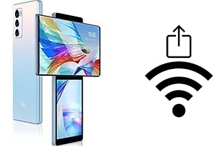 So generieren Sie einen QR-Code mit dem Wifi-Passwort auf einem LG Wing 5G