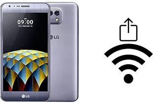 So generieren Sie einen QR-Code mit dem Wifi-Passwort auf einem LG X cam