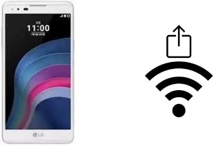 So generieren Sie einen QR-Code mit dem Wifi-Passwort auf einem LG X Fast