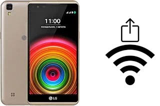 So generieren Sie einen QR-Code mit dem Wifi-Passwort auf einem LG X power