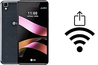 So generieren Sie einen QR-Code mit dem Wifi-Passwort auf einem LG X style