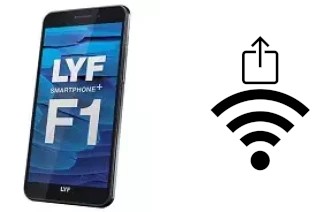 So generieren Sie einen QR-Code mit dem Wifi-Passwort auf einem Lyf F1