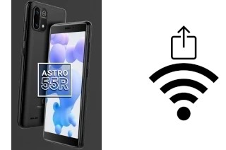 So generieren Sie einen QR-Code mit dem Wifi-Passwort auf einem Maxwest Astro 55r