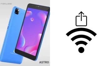 So generieren Sie einen QR-Code mit dem Wifi-Passwort auf einem Maxwest Astro 8q