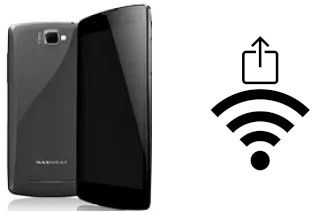 So generieren Sie einen QR-Code mit dem Wifi-Passwort auf einem Maxwest Gravity 5.5