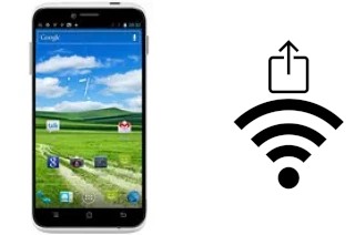 So generieren Sie einen QR-Code mit dem Wifi-Passwort auf einem Maxwest Orbit Z50