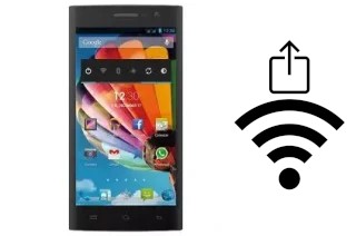 So generieren Sie einen QR-Code mit dem Wifi-Passwort auf einem Mediacom Option DUO X550U