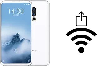 So generieren Sie einen QR-Code mit dem Wifi-Passwort auf einem Meizu 16