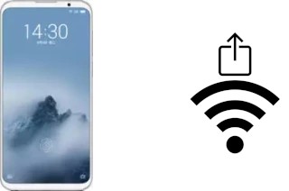 So generieren Sie einen QR-Code mit dem Wifi-Passwort auf einem Meizu 16th