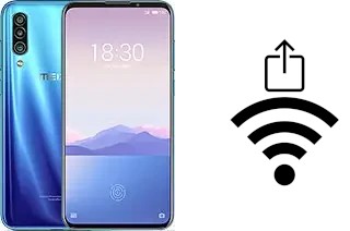 So generieren Sie einen QR-Code mit dem Wifi-Passwort auf einem Meizu 16Xs